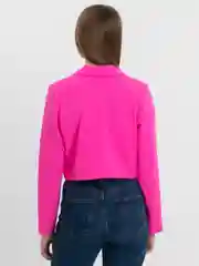 Белый пиджак укороченный, черный
