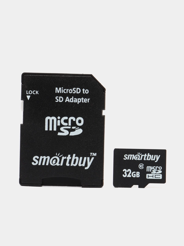 Карта памяти SmartBuy MicroSD 32GB Class 10