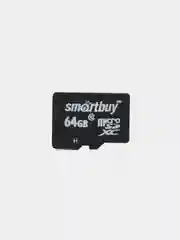 Карта памяти SmartBuy MicroSD 64GB Class 10