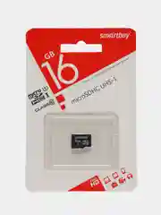Карта памяти SmartBuy MicroSD 16GB Class 10