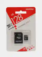 Карта памяти SmartBuy MicroSD 128GB Class 10
