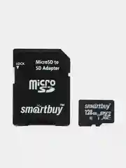 Карта памяти SmartBuy MicroSD 128GB Class 10