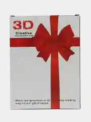 Белый светильник-ночник 3D LED, USB, 14 видов