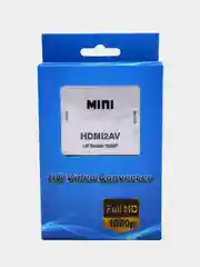 Конвертер HDV-M610 Mini, HDMI F - 3RCA F