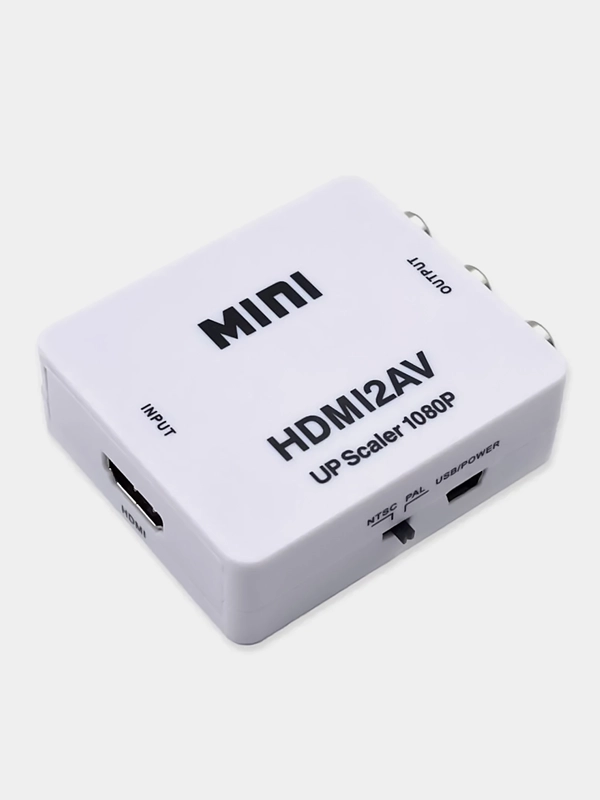 Конвертер HDV-M610 Mini, HDMI F - 3RCA F