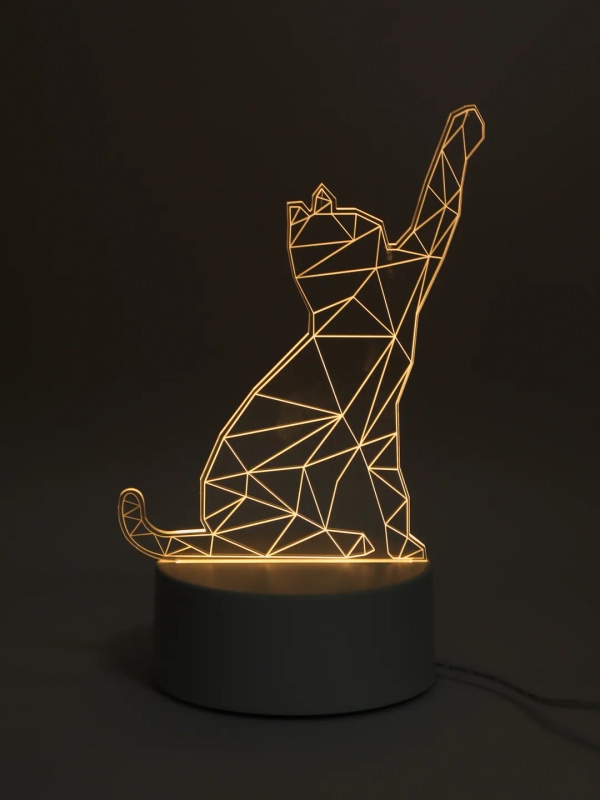 Светильник-ночник 3D LED, USB, 14 видов