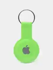 Салатовый чехол-брелок защитный для Apple Airtag, силиконовый, с кольцом, подвеска на трекер