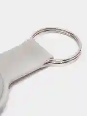 Серый чехол-брелок защитный для Apple Airtag, силиконовый, с кольцом, подвеска на трекер