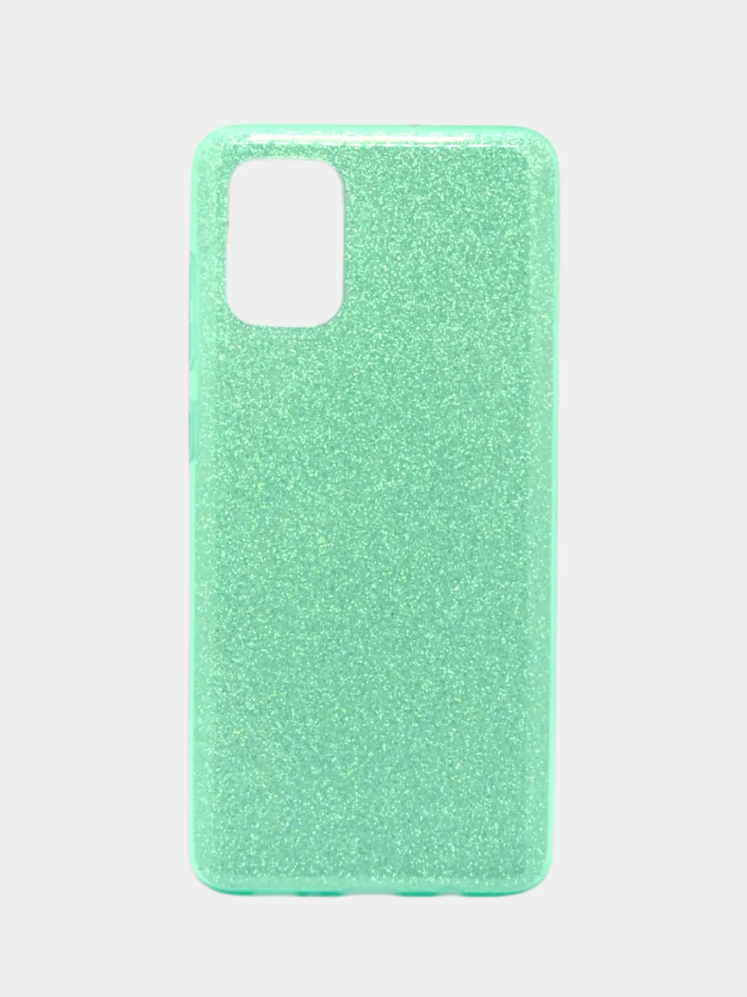 Бирюзовый чехол блестящий Samsung Galaxy A50, A51, A30S, A50S