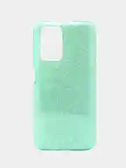 Бирюзовый чехол блестящий Samsung Galaxy A50, A51, A30S, A50S