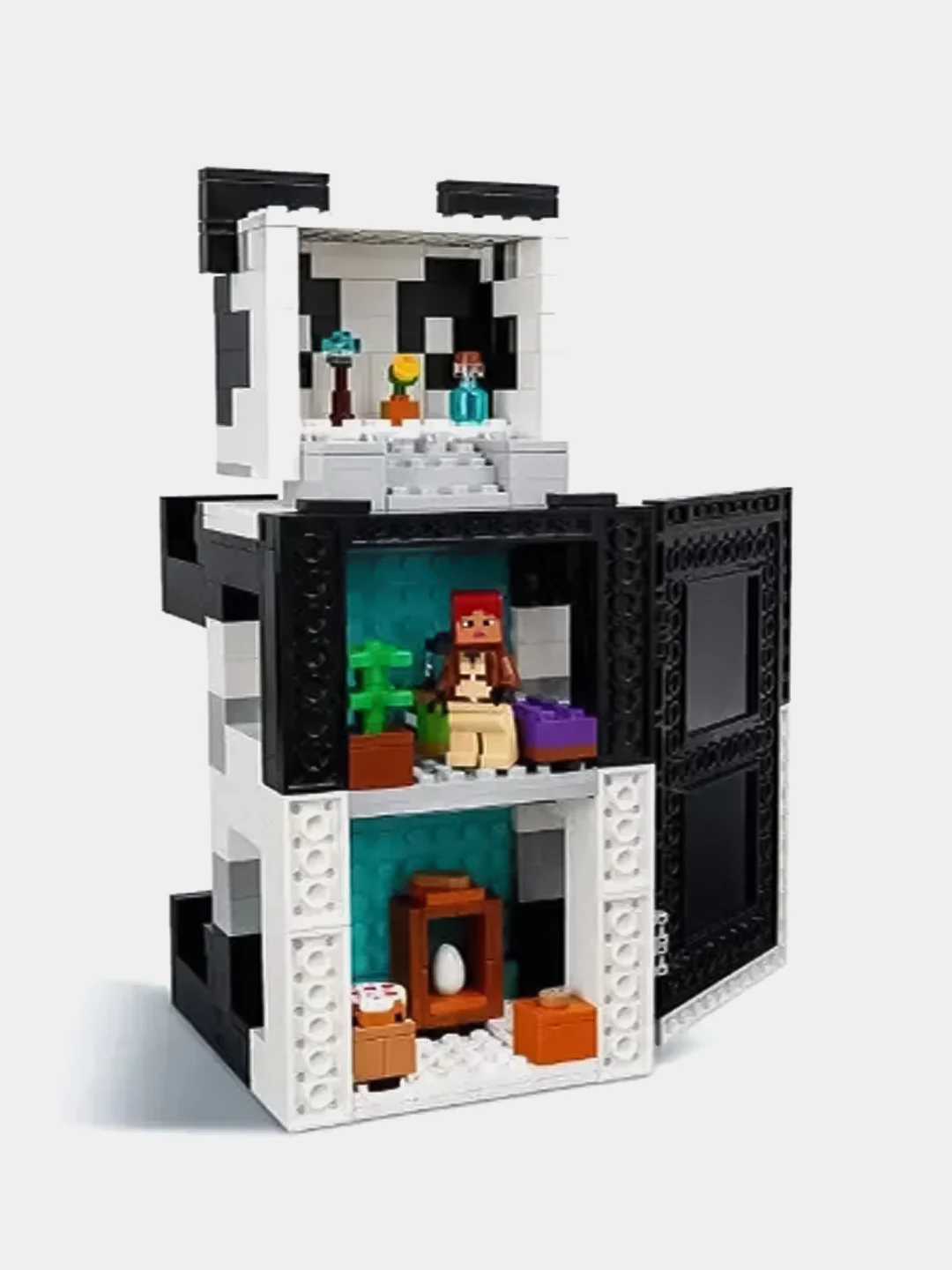 Конструктор LEGO Minecraft The Panda Haven "Дом панды"
