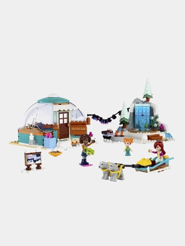 Конструктор LEGO FRIENDS Igloo Holiday Adventure "Праздничное приключение в иглу"