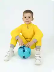 Комбинезон детский флисовый для девочки, поддева для мальчика Утенок