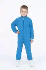 Синий комбинезон для мальчика, флисовый, Утенок
