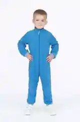 Синий комбинезон для мальчика, флисовый, Утенок