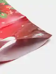 Бордовый пакет подарочный 23 февраля, 8 Марта, Новый год, ПВД с вырубной ручкой, 20*30 см, 30 мкм
