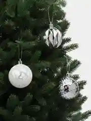 Серый ёлочные украшения / ёлочные игрушки 9 шариков по 4 см