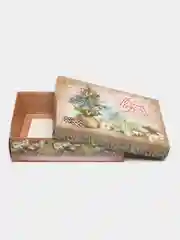 Шоколадный подарочная новогодняя коробка