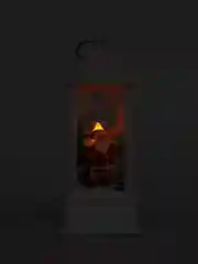 Новогодний Фонарик, 12 см, имитация горящей свечи