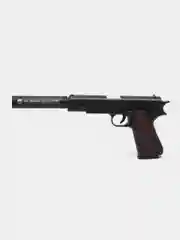 Коричневый игрушечный воздушный пистолет Colt M1911, перезаряжаемый Кольт с гильзами и мягкими пулями