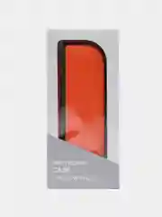 Оранжевый чехол с панелью для IQOS iluma Twill, кожа