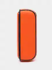 Оранжевый чехол с панелью для IQOS iluma Twill, кожа