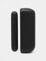 Черный чехол с панелью для IQOS iluma Twill, кожа