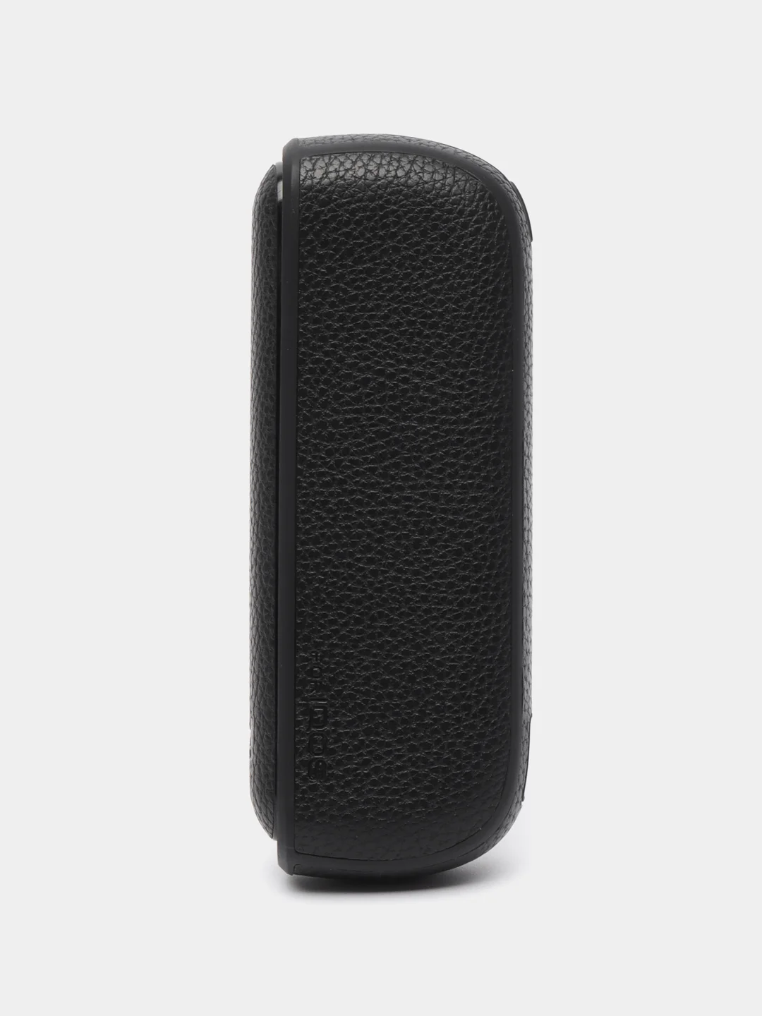 Черный чехол с панелью для IQOS iluma Twill, кожа