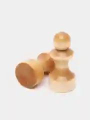 Шахматные фигуры обиходные, дерево, лак
