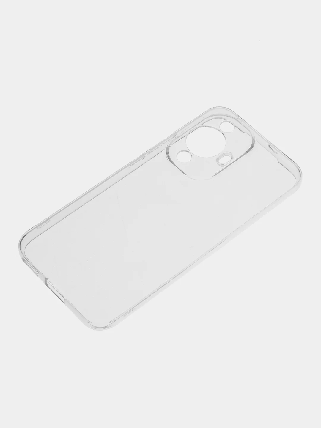 Прозрачный чехол Huawei Nova 11 / Хуавей Нова 11, прозрачный, силиконовый, с защитой камеры