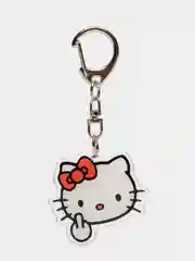 Алый брелок для ключей акриловый Куроми, My Melody, Hello Kitty, двусторонний, аниме брелок