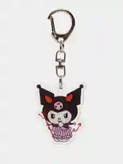 Вишнёвый брелок для ключей акриловый Куроми, My Melody, Hello Kitty, двусторонний, аниме брелок