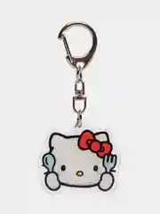 Багровый брелок для ключей акриловый Куроми, My Melody, Hello Kitty, двусторонний, аниме брелок