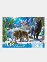 Черный пазлы  1500 и 2000 элементов