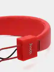 Красный беспроводные наушники Hoco W25 Deep Bass,  с микрофоном