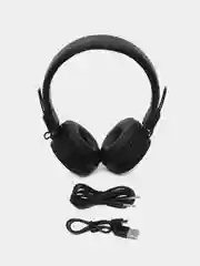 Синий беспроводные наушники Hoco W25 Deep Bass,  с микрофоном