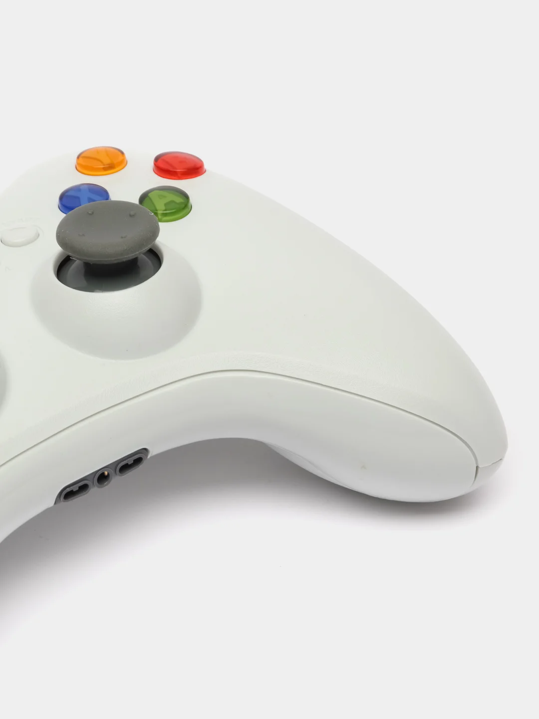 Белый игровой контроллер Xbox 360, джойстик