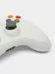 Белый игровой контроллер Xbox 360, джойстик