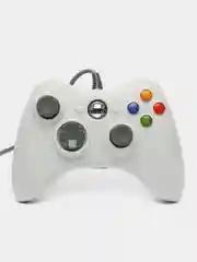 Белый игровой контроллер Xbox 360, джойстик