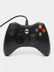 Черный игровой контроллер Xbox 360, джойстик