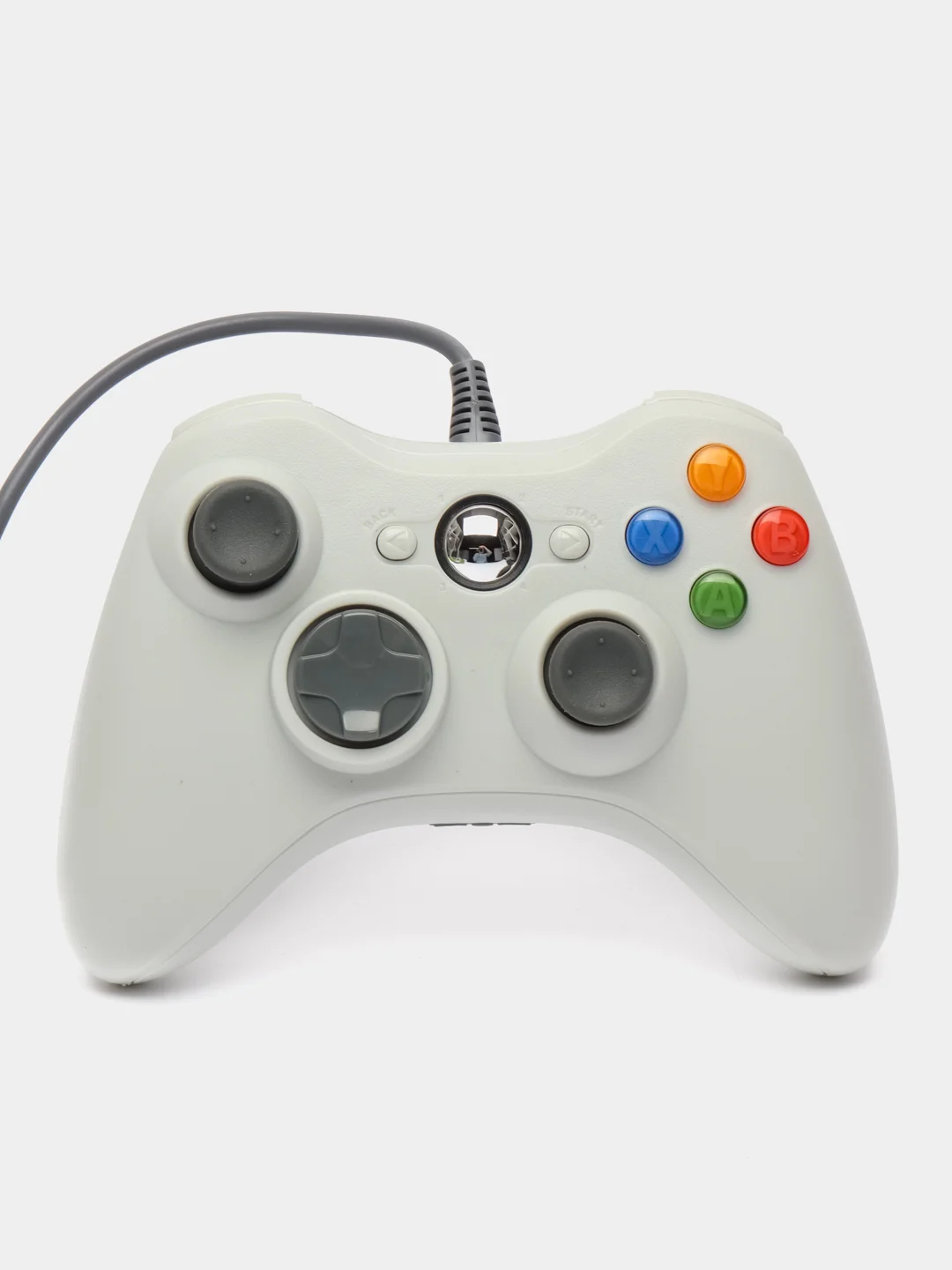Белый геймпад для Xbox и ПК, проводной