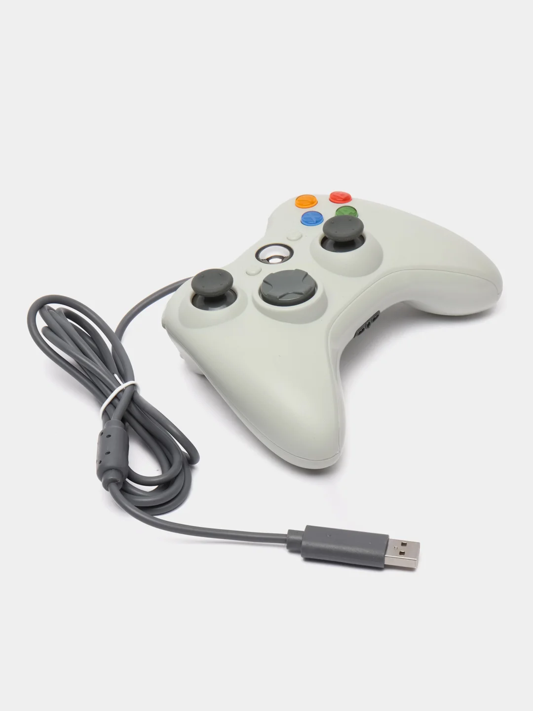 Белый геймпад для Xbox и ПК, проводной