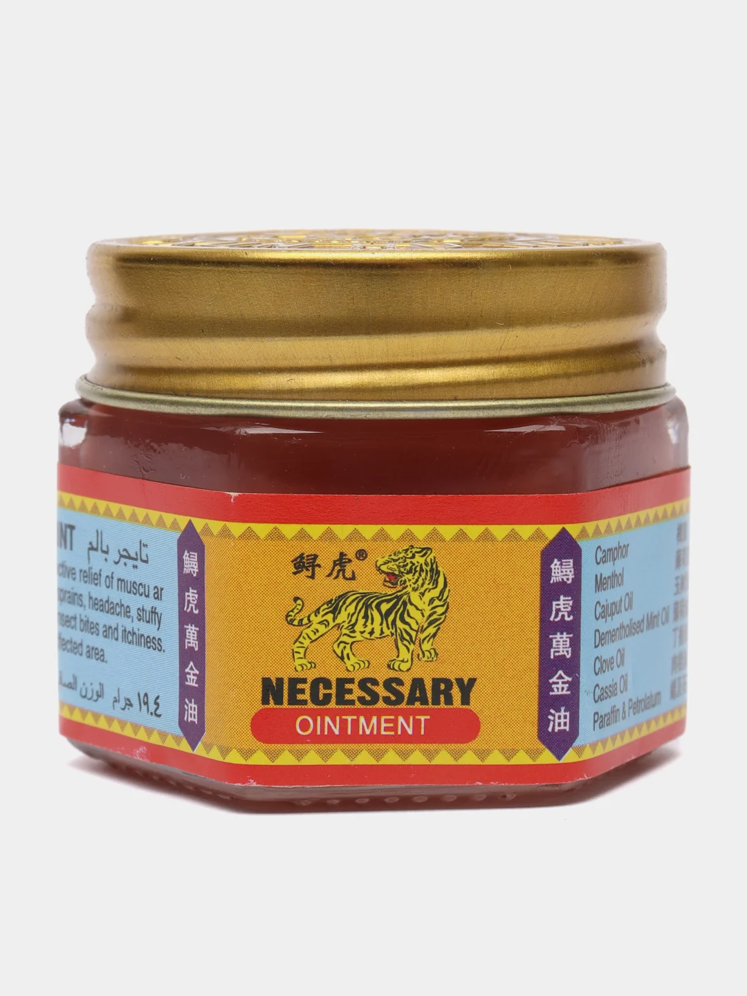 Тигровый красный бальзам Tiger Balm Red (Тайгер Бальм Ред, Красный Тигр)