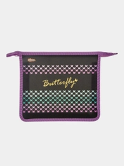 Папка для тетрадей №1School Butterfly, А5,  пластик, ПТ-713