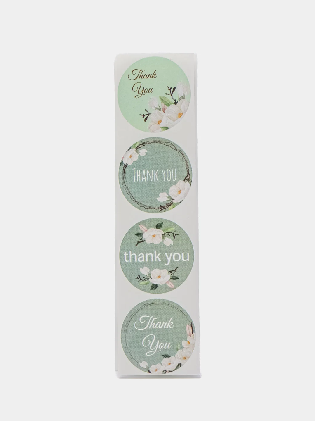 Оливковый наклейки спасибо, хендмейд, Handmade, Thank You, Thanks (набор из 20 шт) ручная работа
