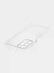 Прозрачный чехол для Samsung Galaxy S23+, S23 Plus силиконовый ROSCO прозрачный, бортик- защита камер