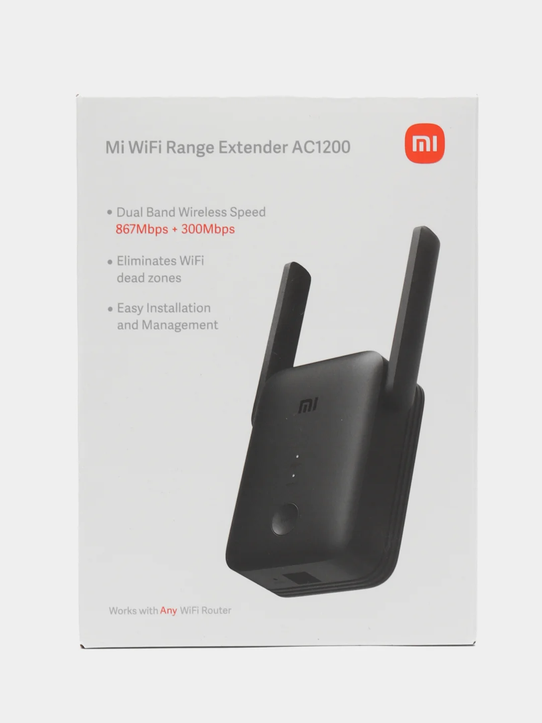 Усилитель Wi-Fi сигнала Xiaomi Mi Range Extender AC1200, 2.4/5 ГГц, DVB4348GL