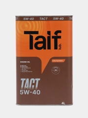 Моторное масло Taif TACT 5W-40, 4 л