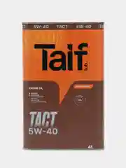 Моторное масло Taif TACT 5W-40, 4 л