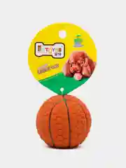 Красный игрушка-мячик, 6,5 см, с пищалкой, для собак мелких и средних пород